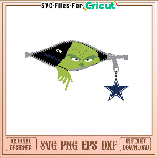 Grinch Inspired SVG Design for Fun Apparel Ideas