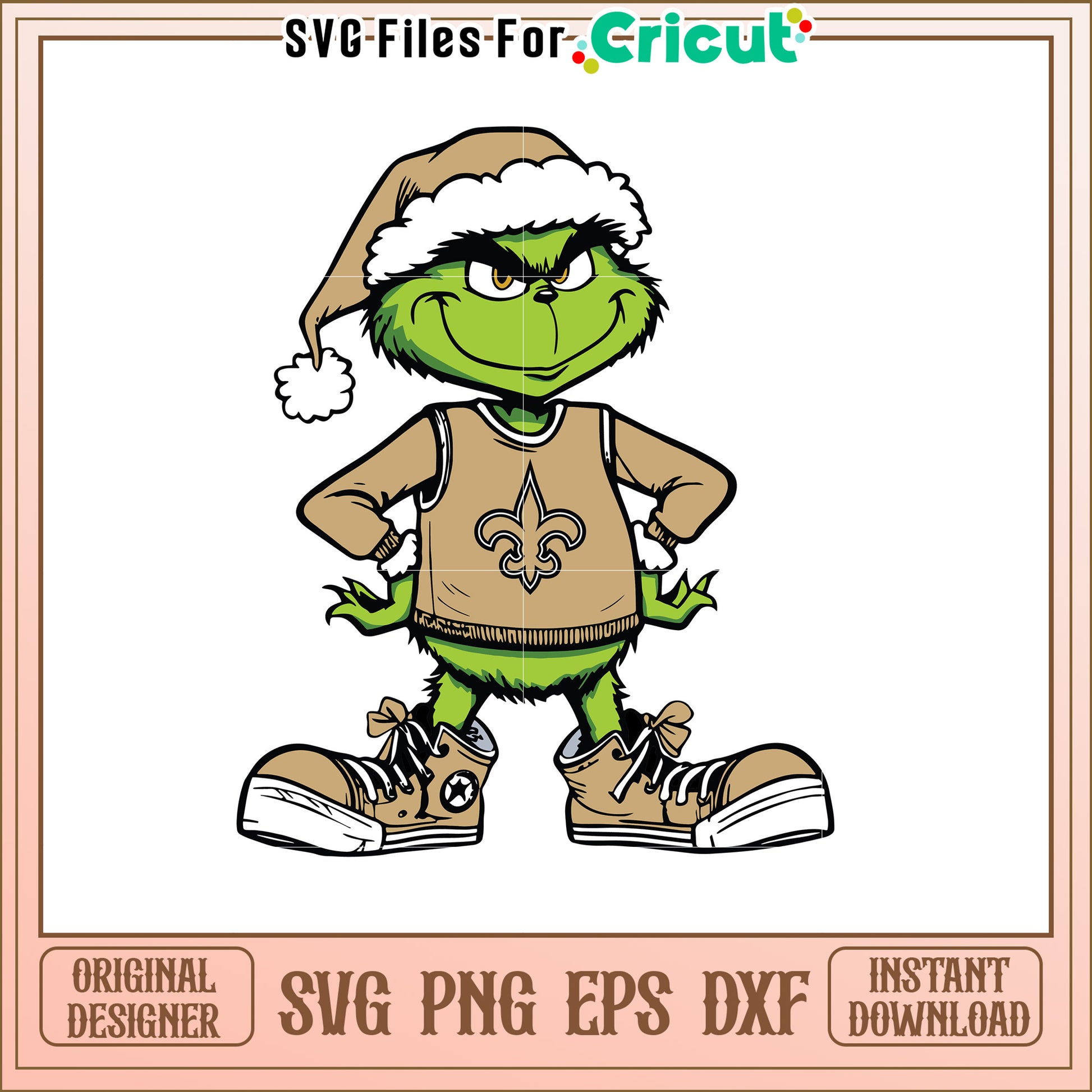 Grinch Saints SVG Design