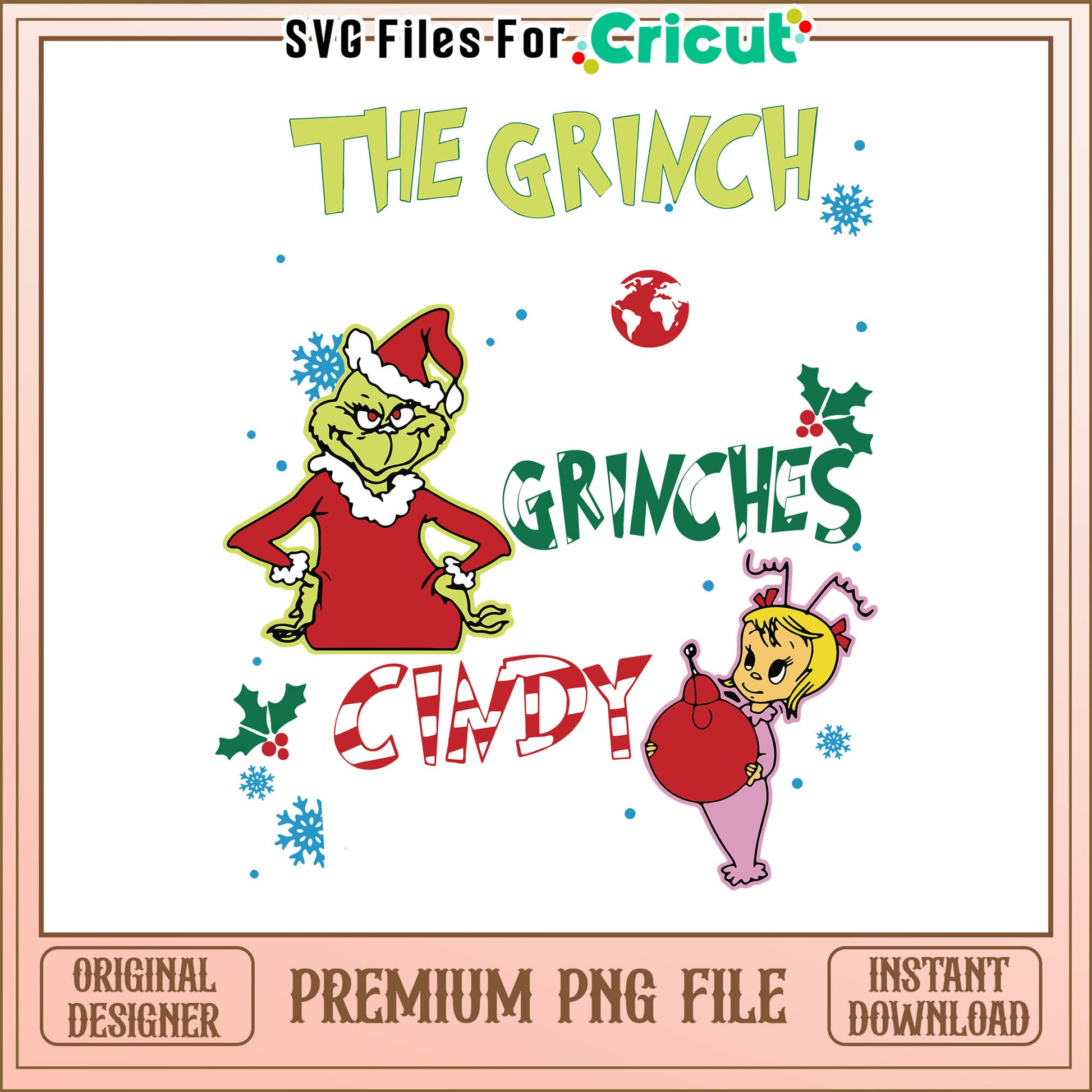 Grinch cindy lou merry christmas png, the grinch movie png