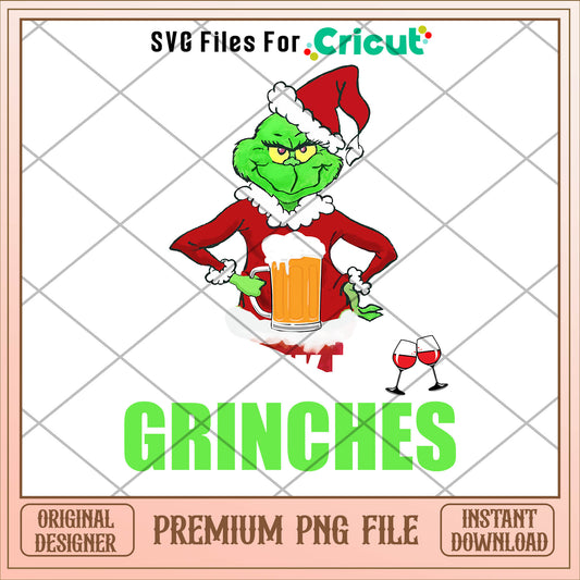 Grinch drink up grinches png, grinch png, christmas png