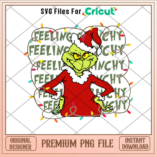 Grinch feeling grinchy png, grinch png, christmas png