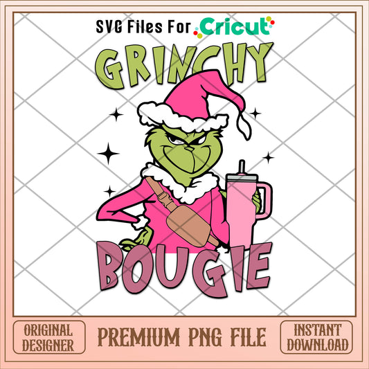 Grinch grinchy bougle png, grinch png, christmas png