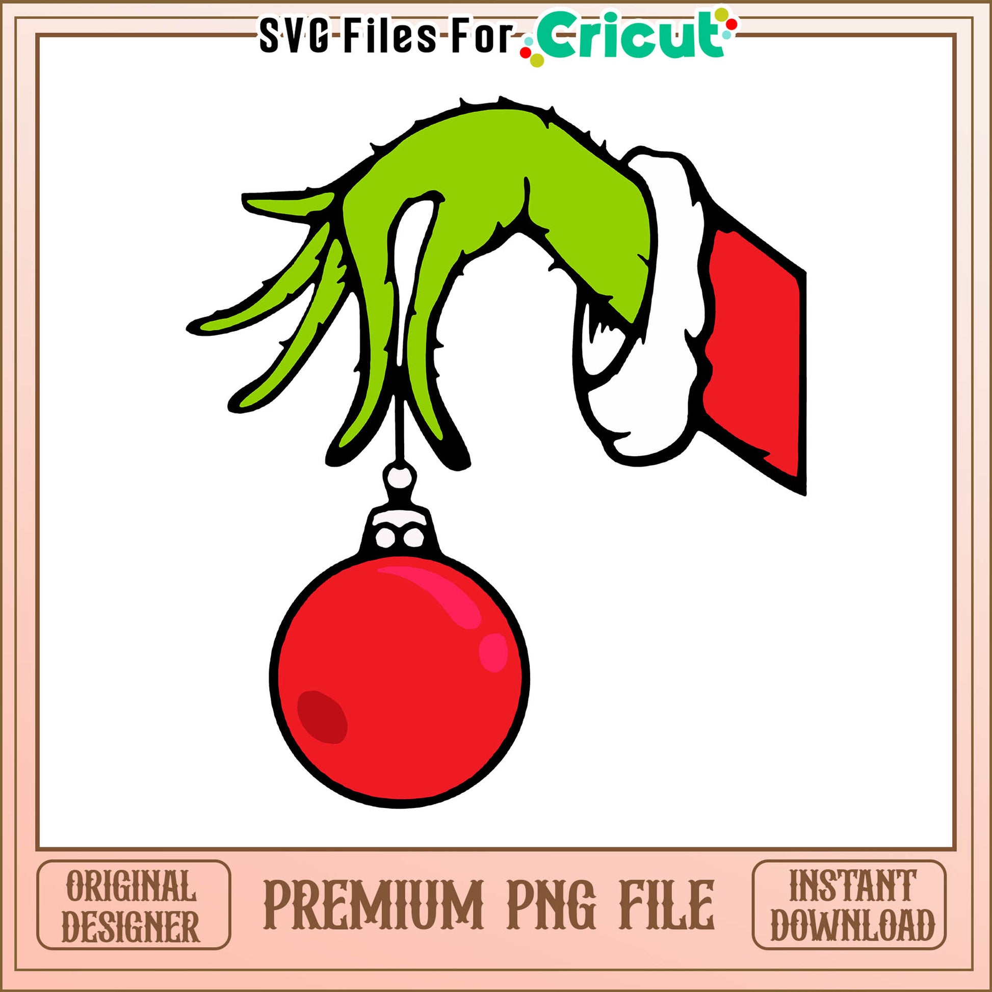 Grinch merry christmas ball stolen png, grinch christmas balls png