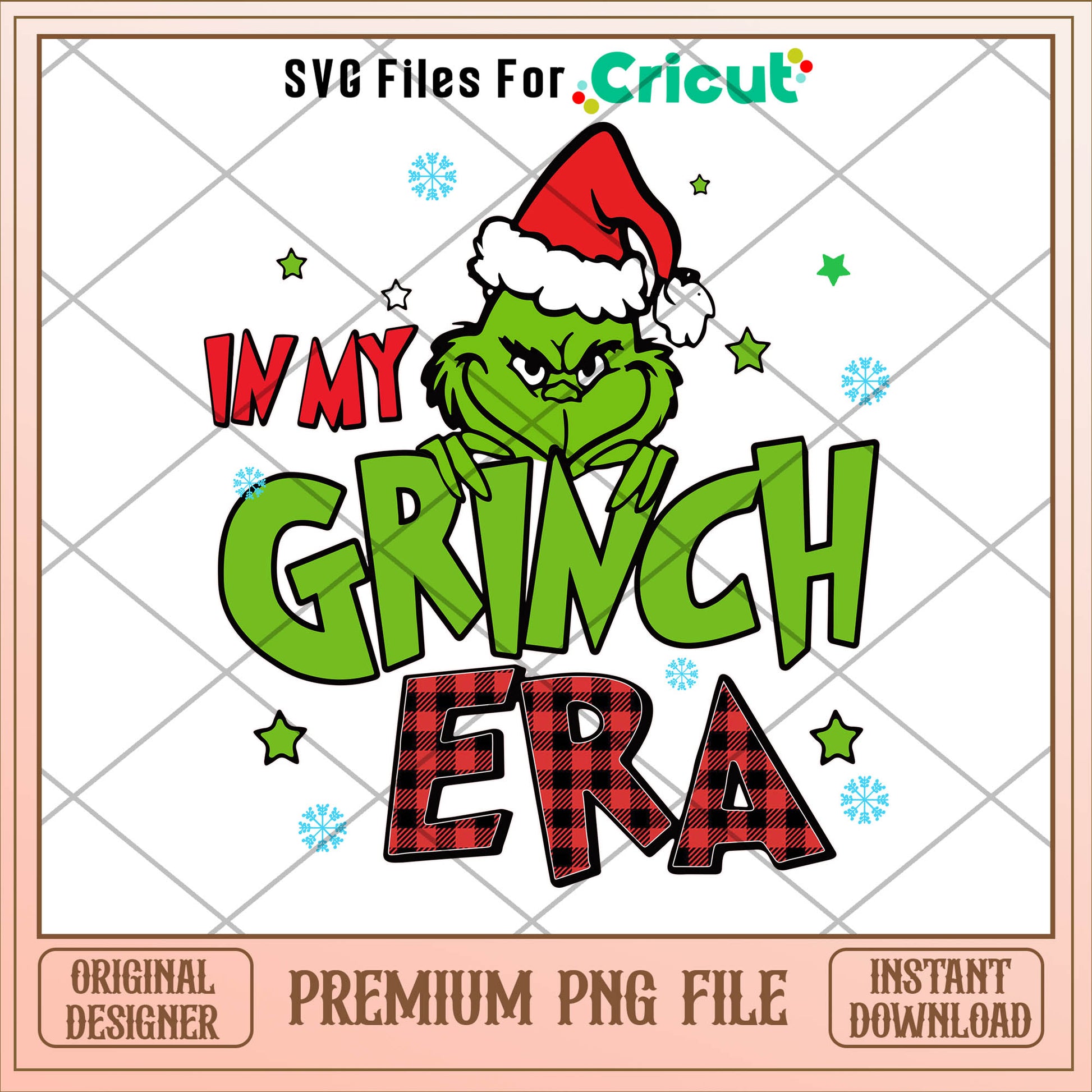Grinch santa In my grinch era png, grinch png, christmas png
