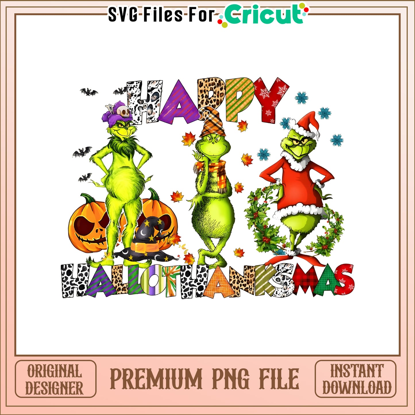 Grinch happy hallowthanks mas png, original grinch movie​ png