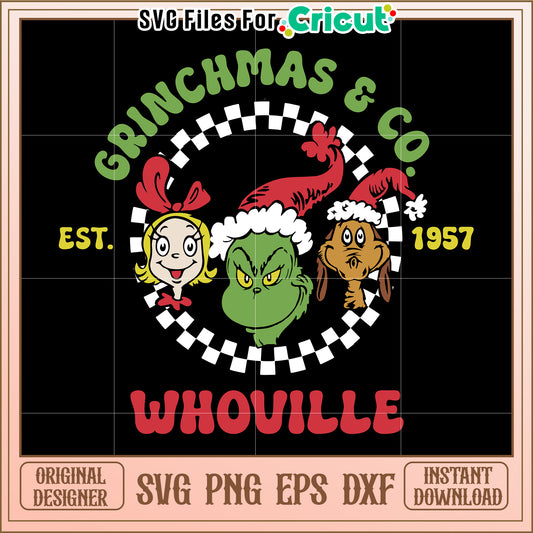 Grinchmas & Co SVG Design Download