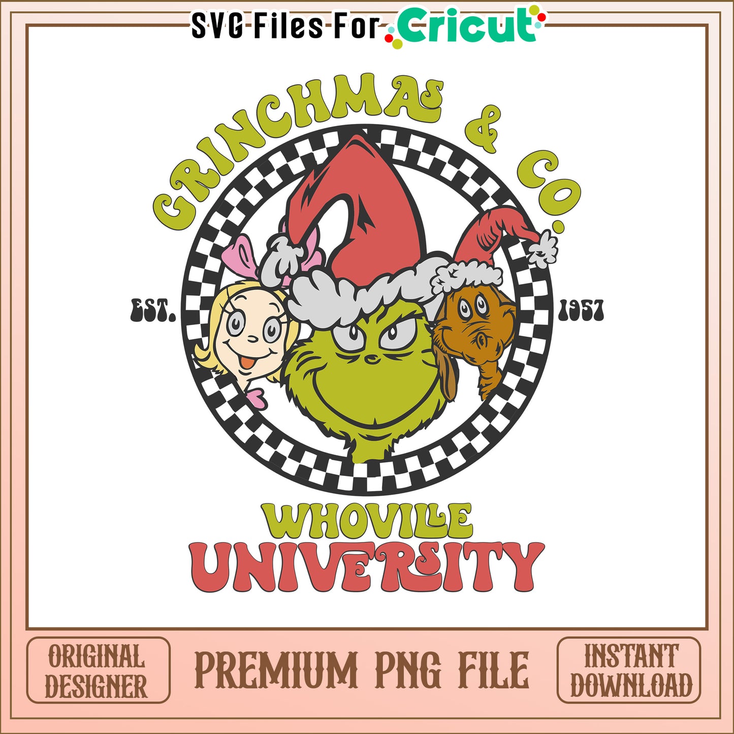 Grinchmas and CO whoville university png, grinch whoville​​​ png