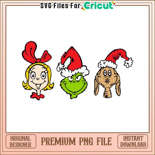 Grinch max and cindy lou png, grinch max and cindy lou​ png