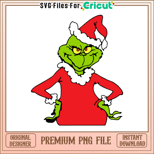 Grinch merry christmas stolen png, grinch head drawing​​ png