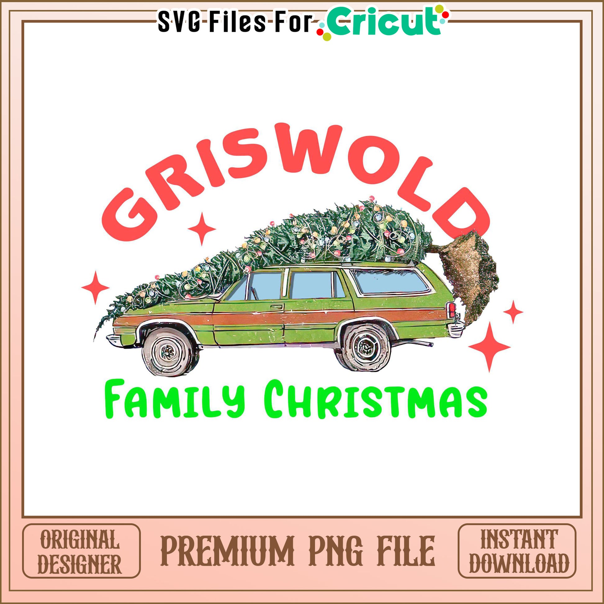 Griswold Family Christmas PNG, perfect for holiday crafting fun