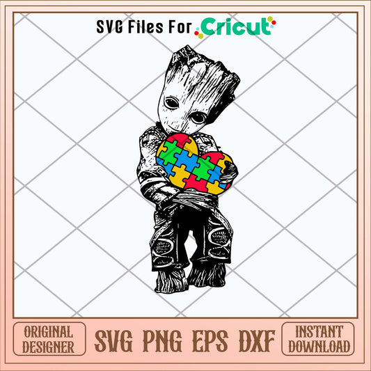 Groot Autism Svg Baby Groot Svg
