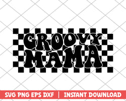 Groovy mama mothers day svg