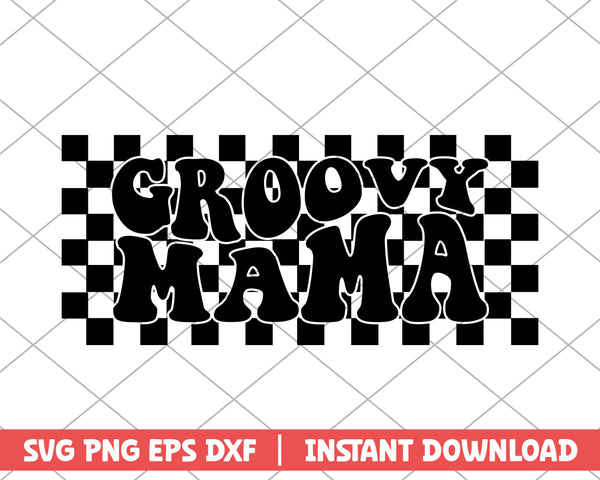 Groovy mama mothers day svg