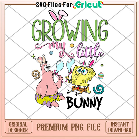 Growing My Little Bunny PNG