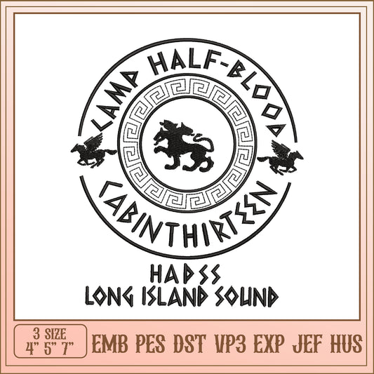 Hades Long Island Sound Embroidery Design