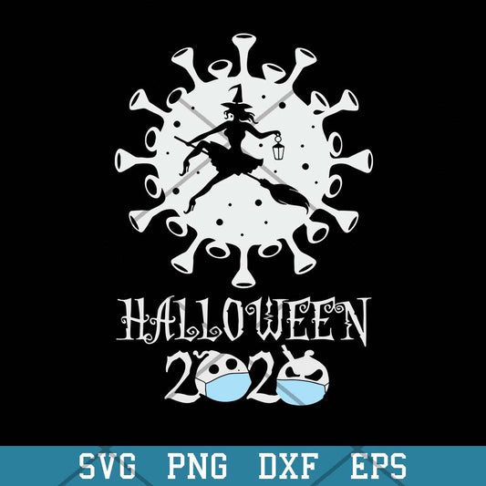 Halloween 2020 Witch Broomstick Witches Quarantine Svg, Halloween Svg-Svgfilesforcricut