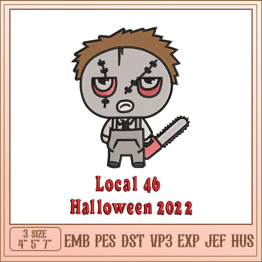 Halloween 2022 Embroidery Design