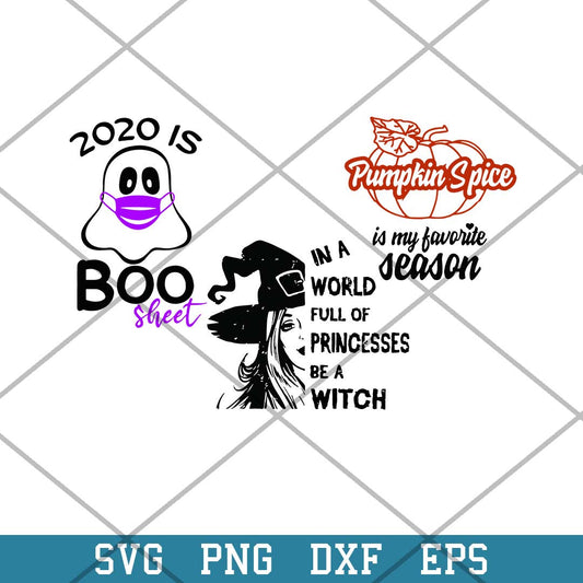 Halloween Bundle In A World Full Of Princesses Svg, Halloween Svg-Svgfilesforcricut
