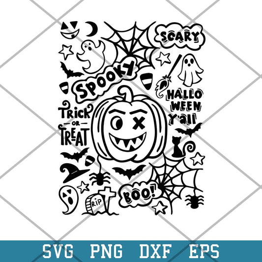 Halloween Character Svg, Horror Characters Svg-Svgfilesforcricut