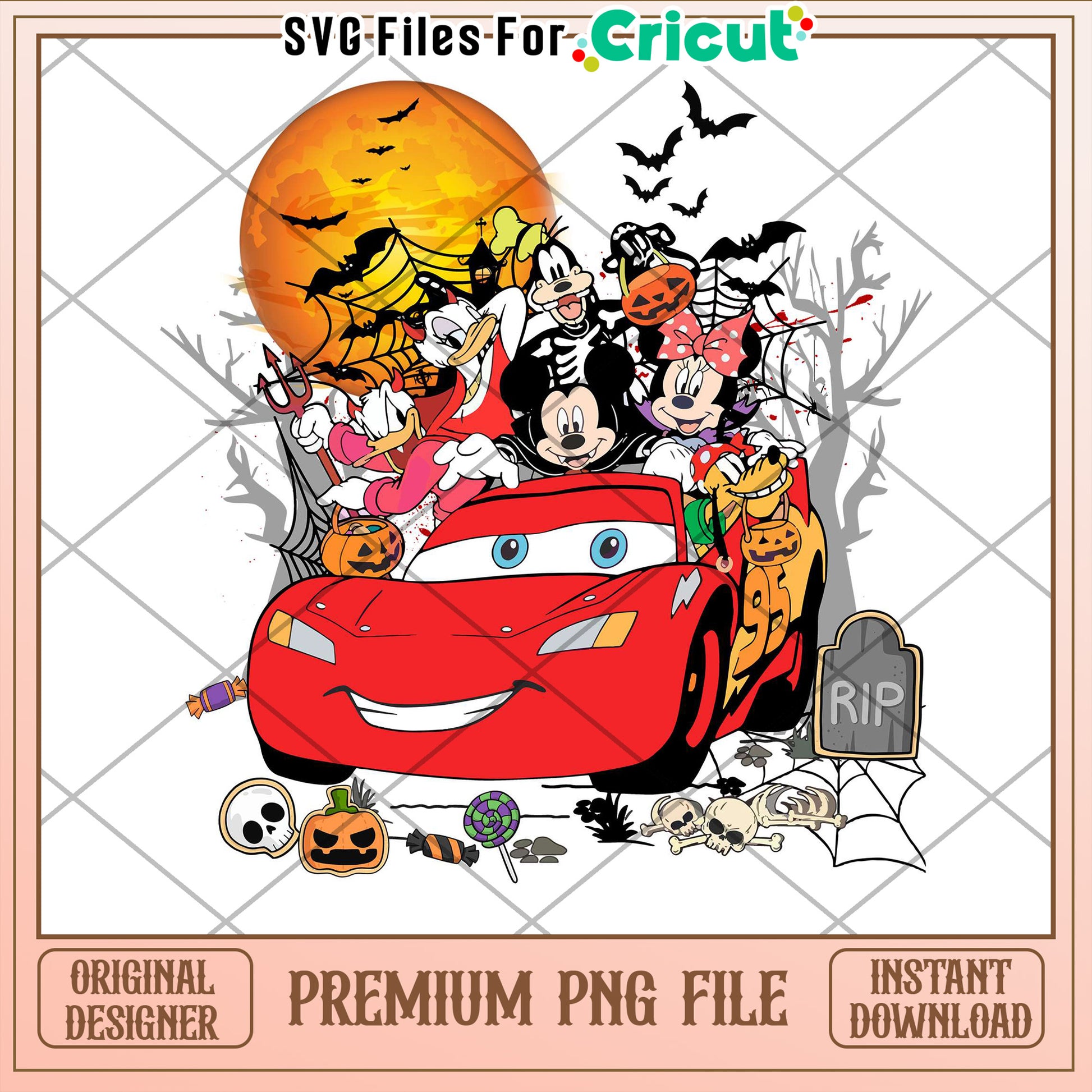 Halloween Disney Cars PNG Download