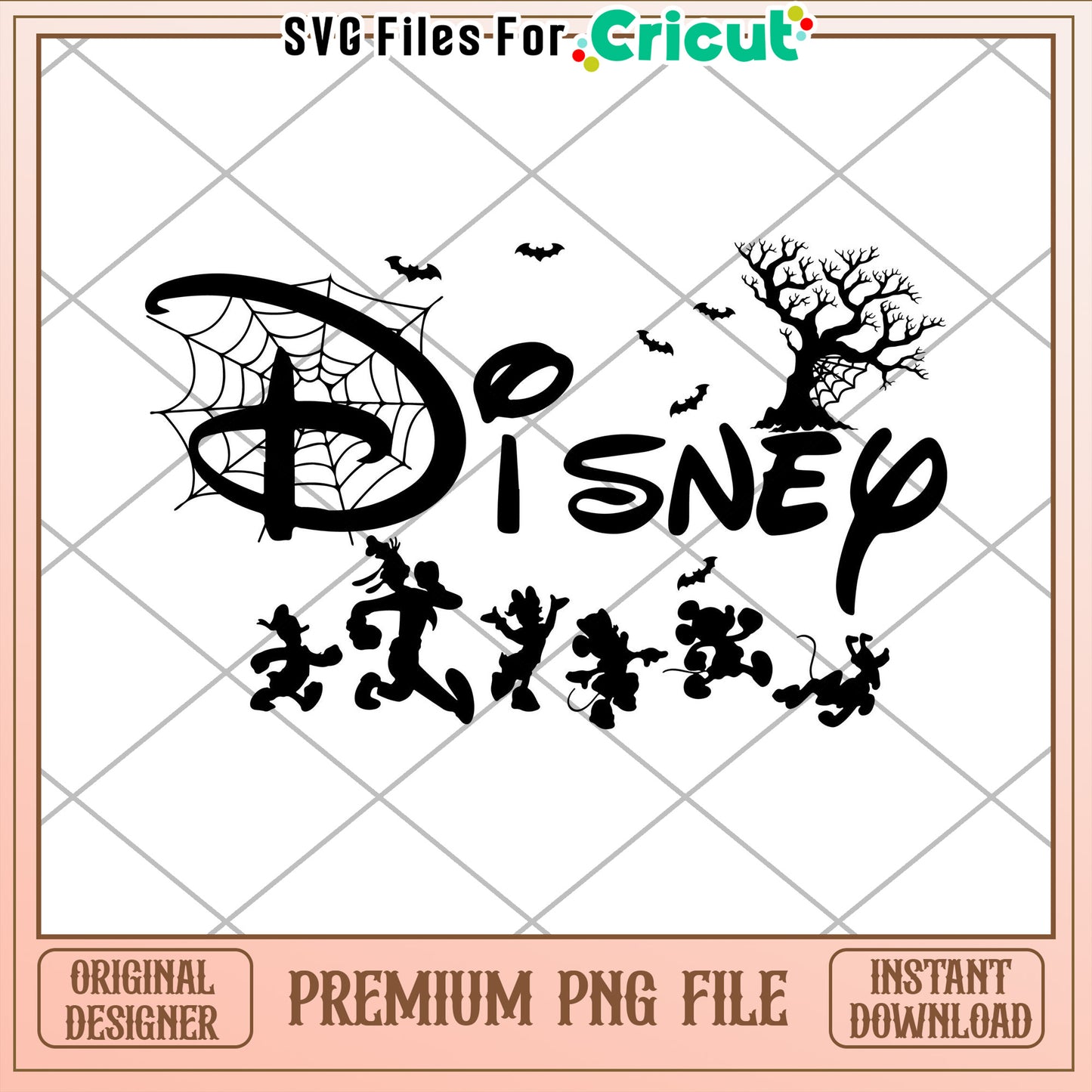 Halloween Disney PNG Design