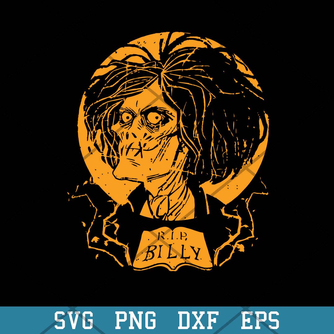 Halloween Disney Rip Billy 80s Svg, Halloween Svg-Svgfilesforcricut
