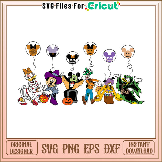 Halloween Disney SVG Bundle Instant Download
