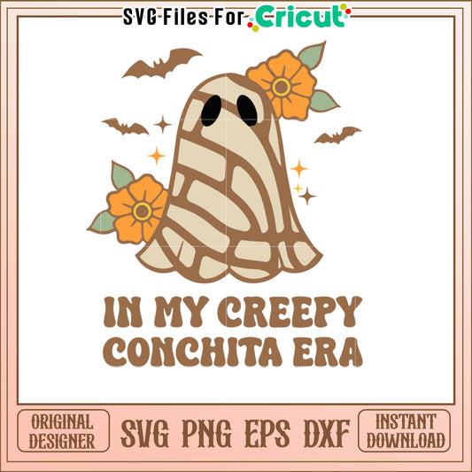 Halloween Ghost Conchita SVG