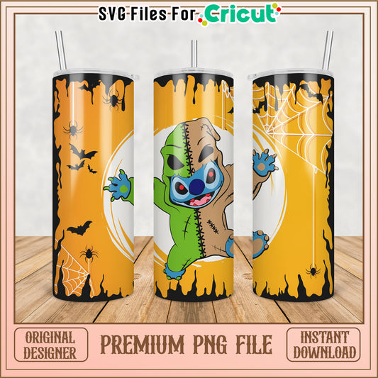 Halloween Inspired Tumbler PNG Design for Cricut Crafts