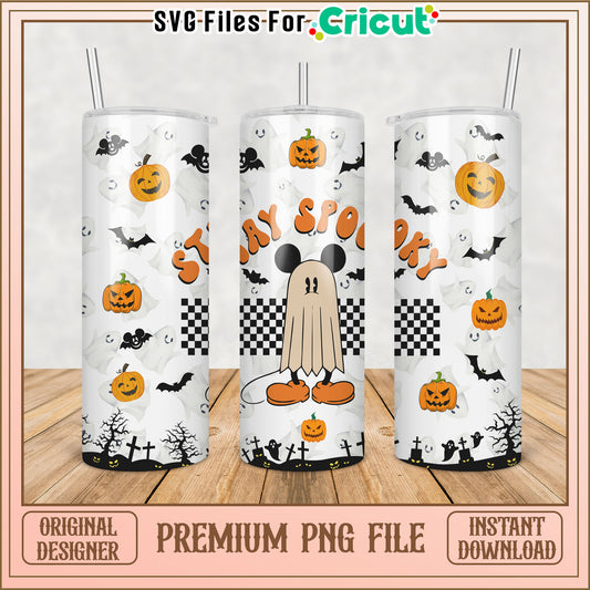 Halloween Mickey Ghost PNG Sublimation