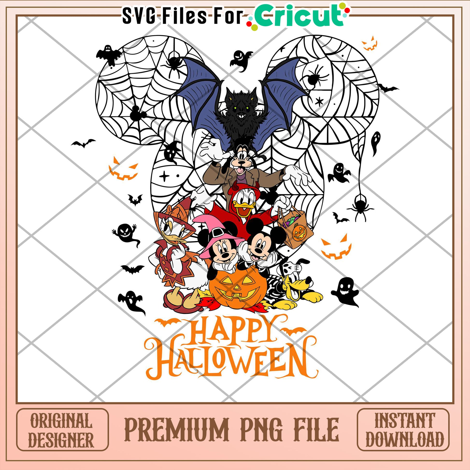 Halloween Mickey Mouse PNG Sublimation