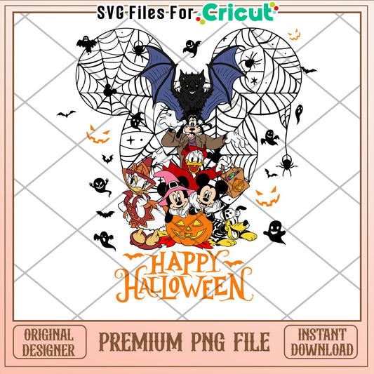 Halloween Mickey Mouse PNG Sublimation