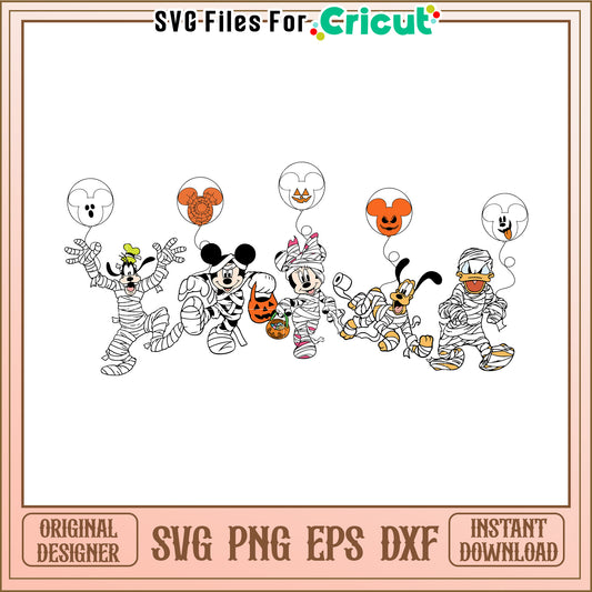 Halloween Mickey Mouse SVG Bundle