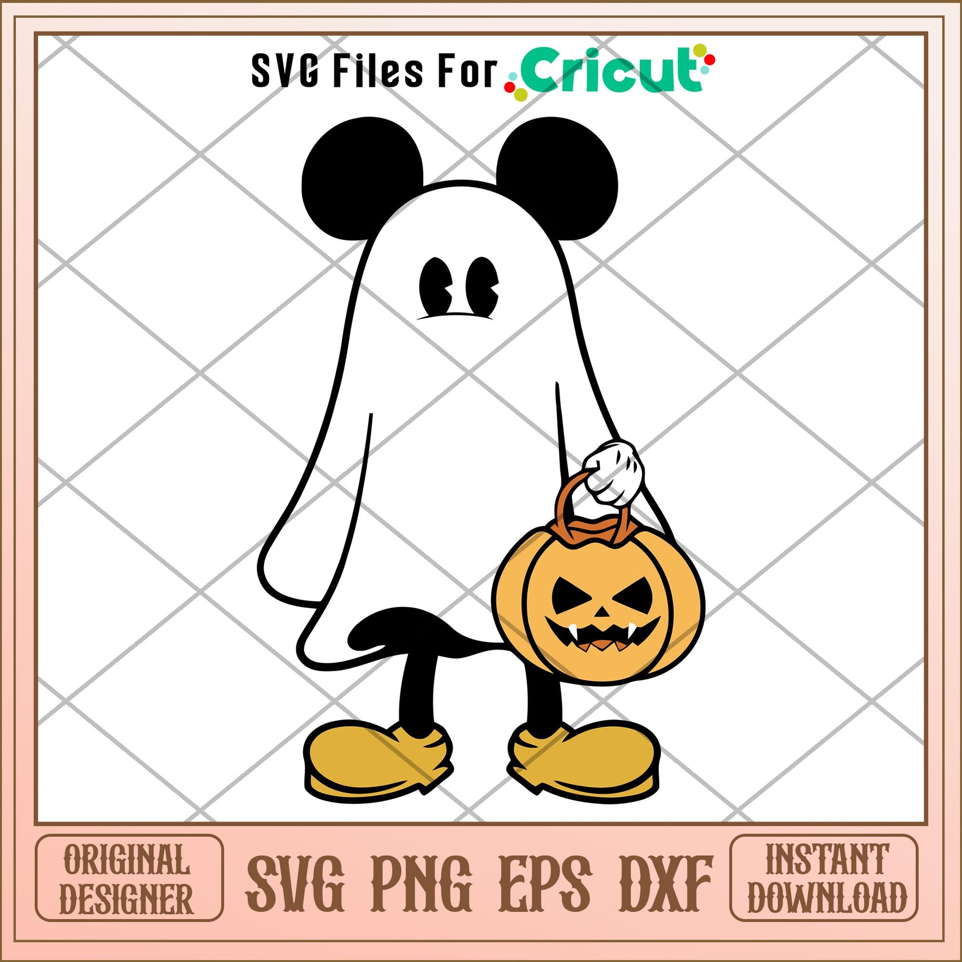 Halloween Mickey mouse ghost svg, Disney characters svg, Digital Download