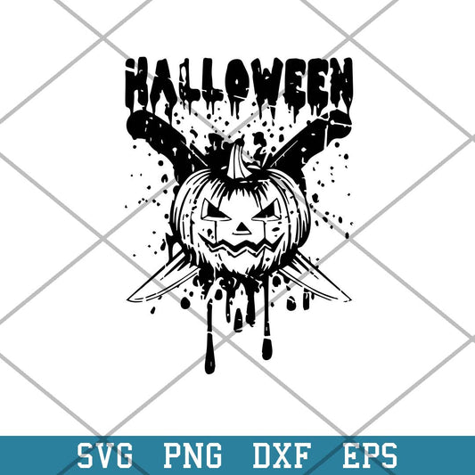 Halloween Pumpkin Knife Svg, Halloween Svg-Svgfilesforcricut
