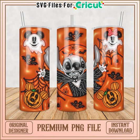 Halloween Stitch PNG Sublimation