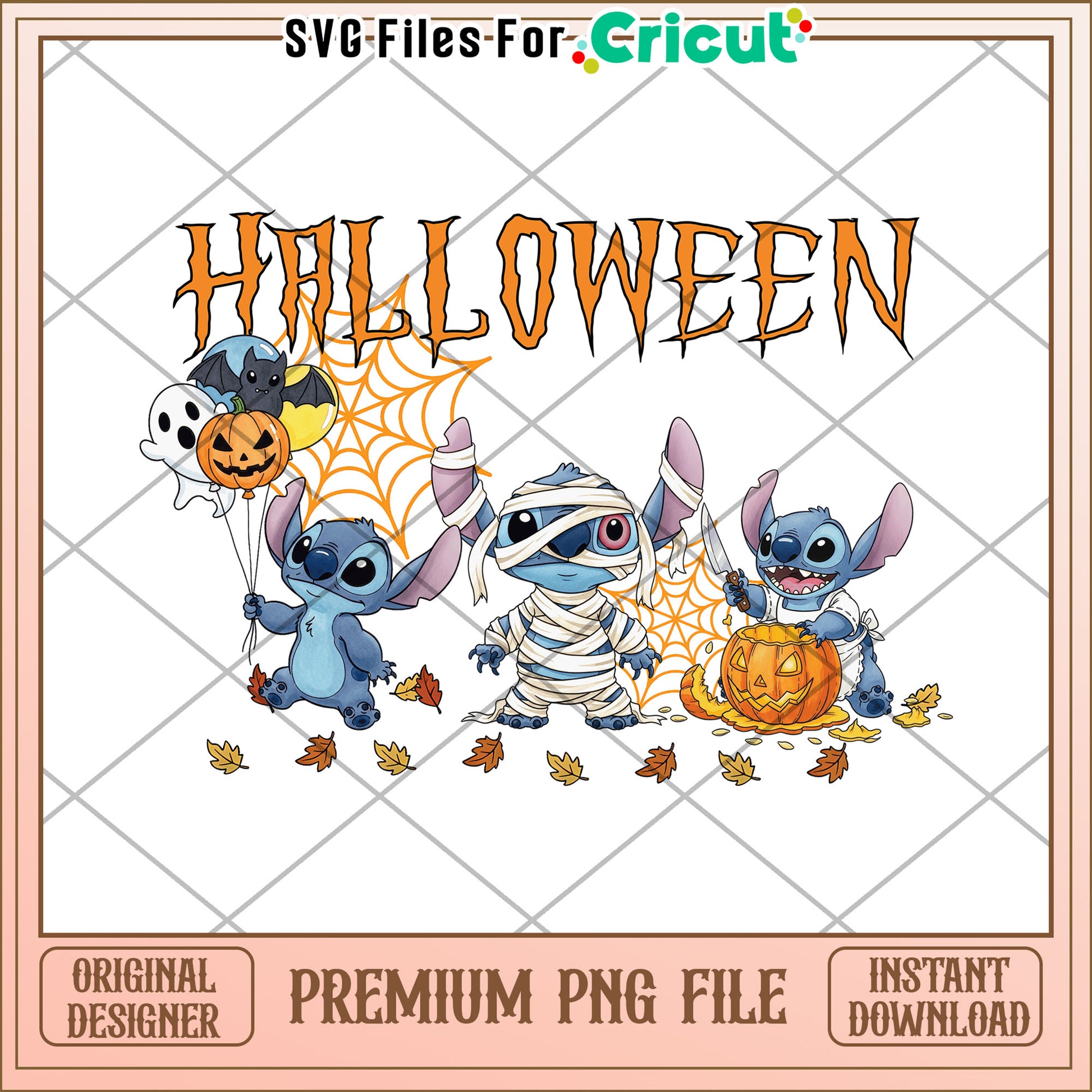 Halloween Stitch png, spooky halloween​ png, halloween season png