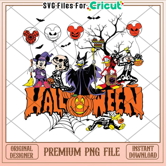 Halloween Themed PNG File for Cricut Instant Download Designs