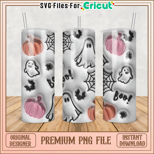 Halloween Tumbler PNG Design