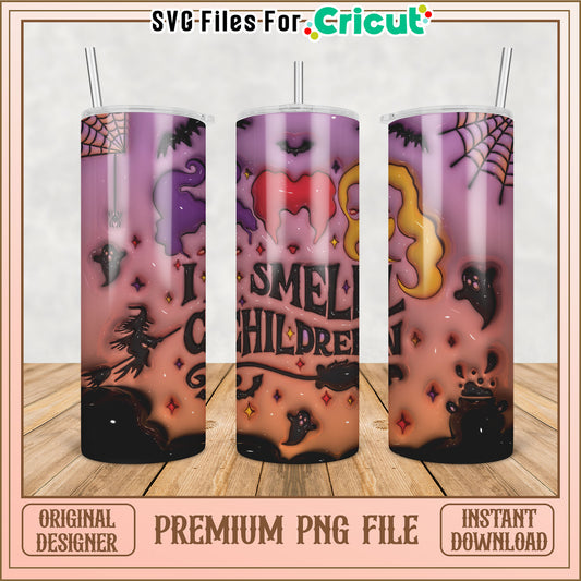 Halloween Tumbler PNG Instant Download