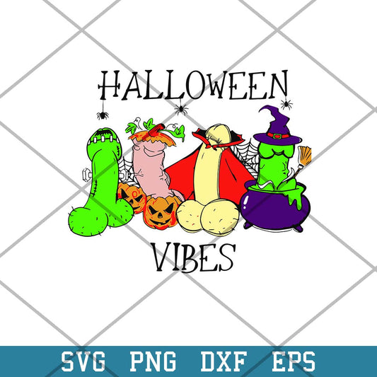 Halloween Vibes Svg, Halloween Svg-Svgfilesforcricut