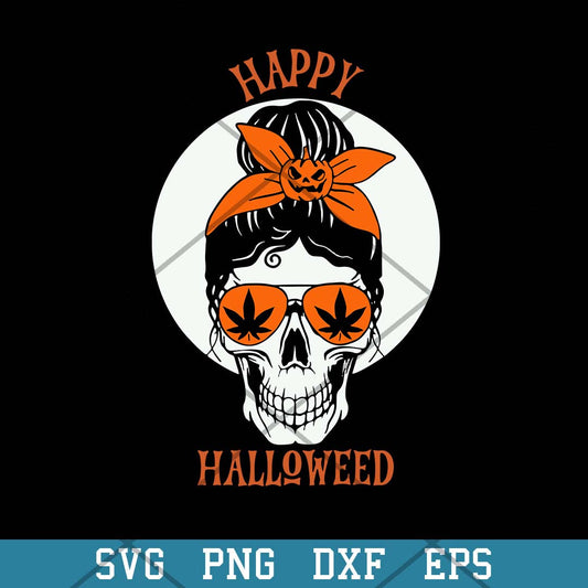 Halloween Weed Mom Cannabis Svg, Halloween Svg-Svgfilesforcricut