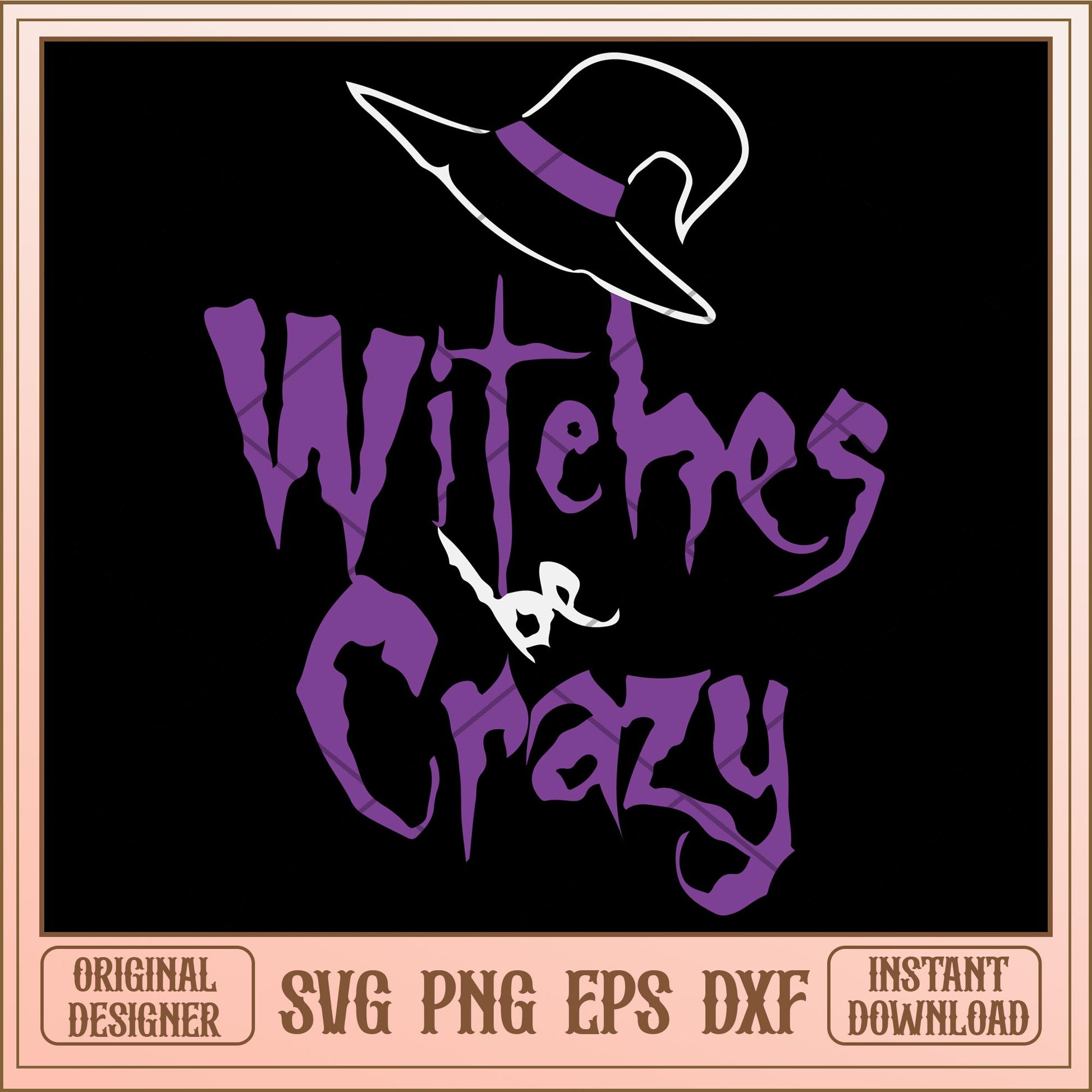 Halloween Witches be crazy svg, Disney characters svg, digital download