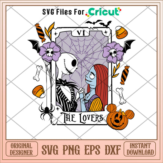 Halloween the lovers svg, the loves svg, halloween svg