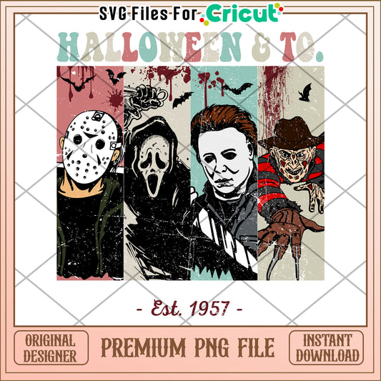 Halloween and to png, halloween​ design​ png, halloween costume​ png