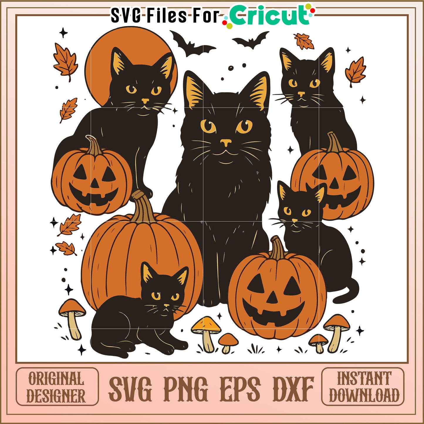 Halloween black cat svg, halloween candy svg, trick or treat svg