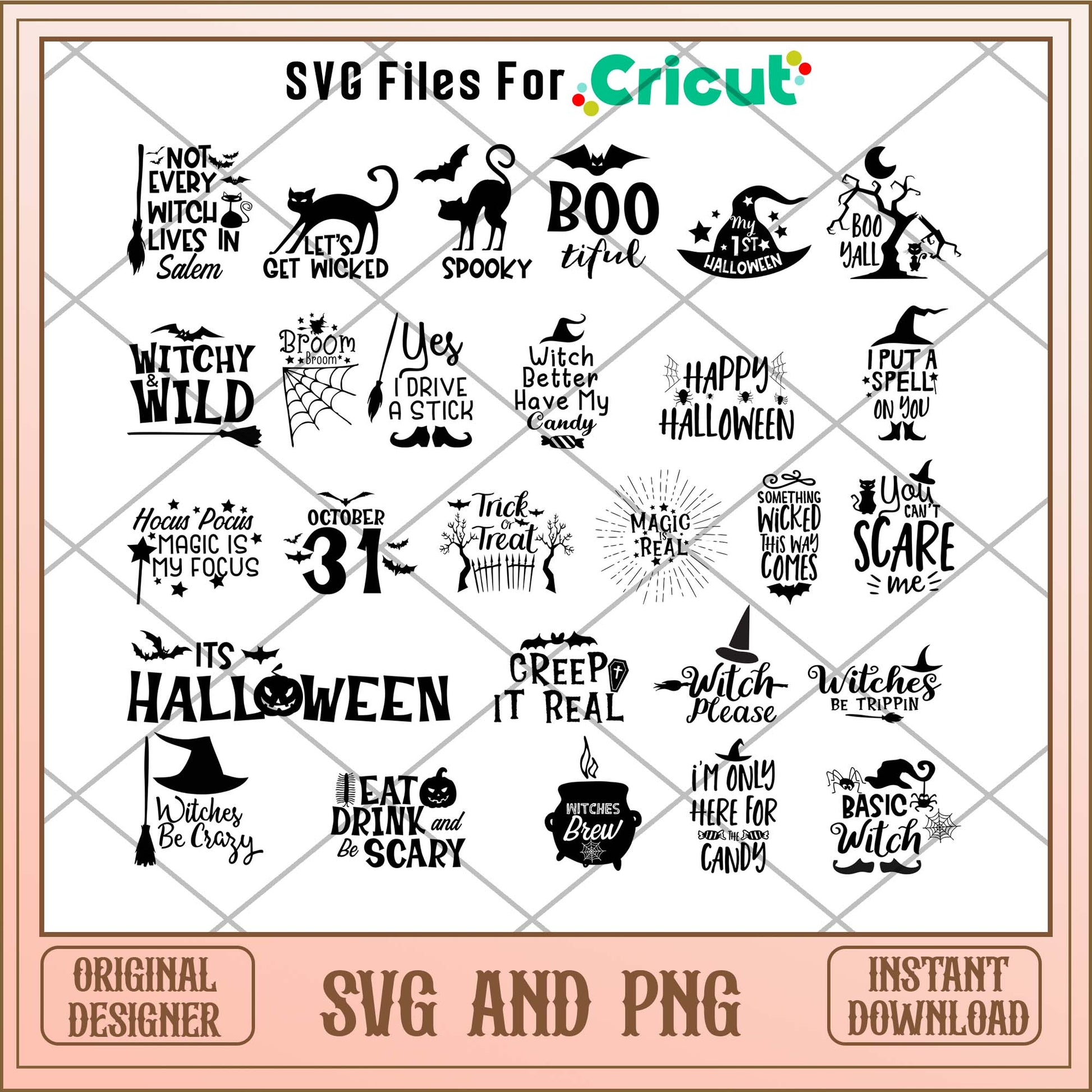 Halloween trick or treat svg bundle, Halloween svg - Svgfileforcricut