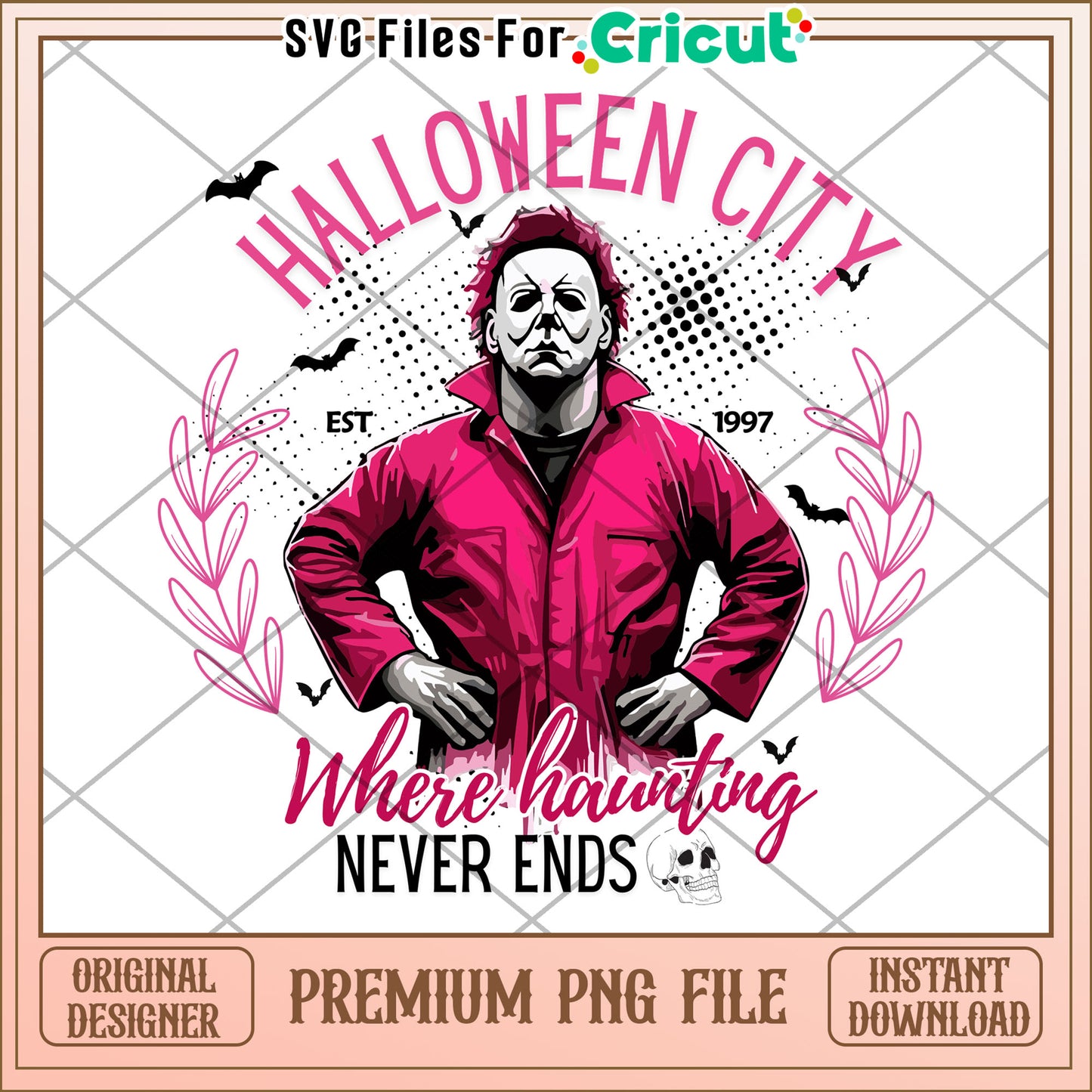 Halloween city michael myers png, halloween horror nights png, halloween png