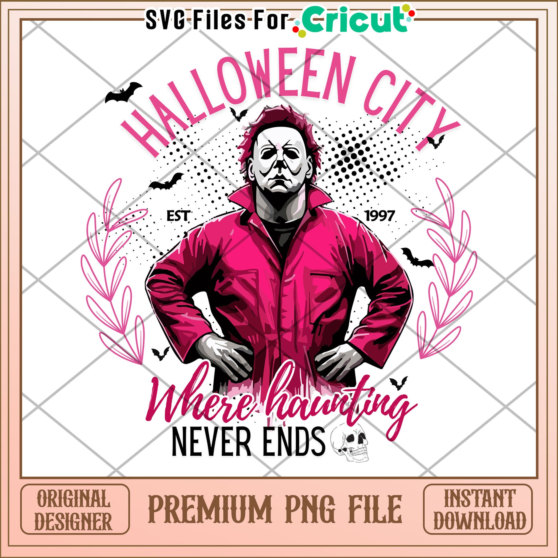 Halloween city michael myers png, halloween horror nights png, halloween png