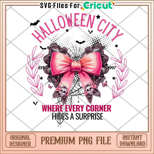 Halloween city png, halloween season png, cute halloween png